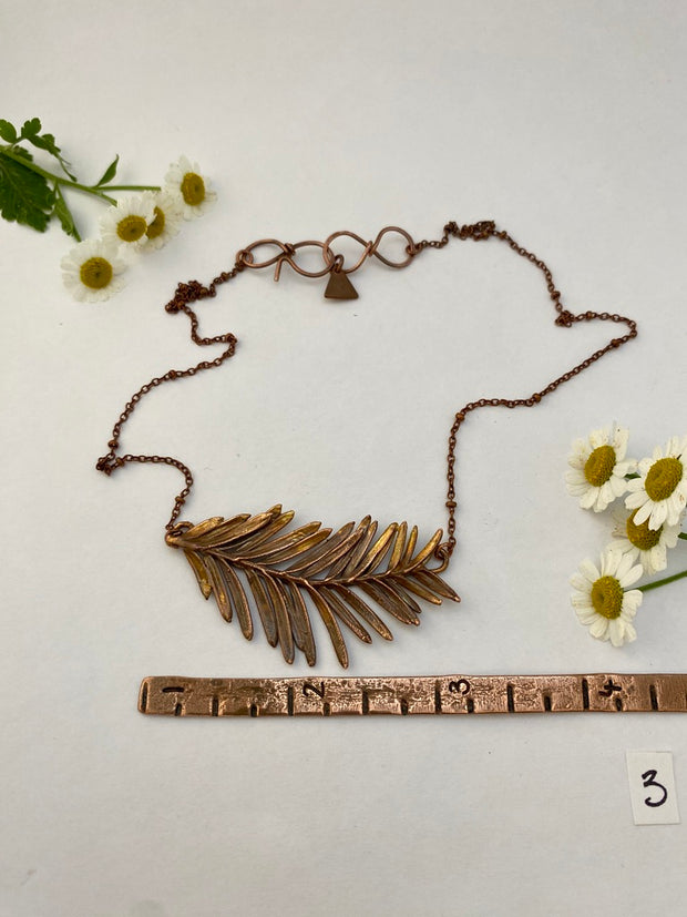 Redwood Leaflet necklaces *Horizontal*