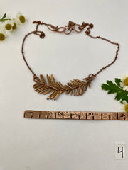 Redwood Leaflet necklaces *Horizontal*