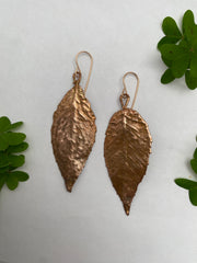 Custom Beech Earrings for Lauren